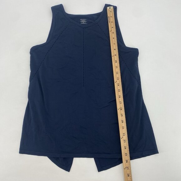 Athleta Foothill Seamless Tank in Navy Blue Size M - Picture 5 of 7
